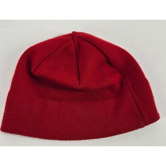 SmartWool Beanie The Lid Red Merino Wool Blend All Seasons Outdoor Lightweight - Picture 5 of 7